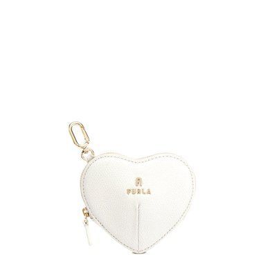 Монетниця-шарм жіноча маршмеллоу FURLA CAMELIA CASE CHARM HEART 11141-WK00126ARE0001704S1007 фото