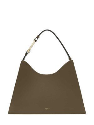 Сумка хобо жіноча темно-сіра FURLA NUVOLA L HOBO 13763-WB01246BX20452810S1007 фото