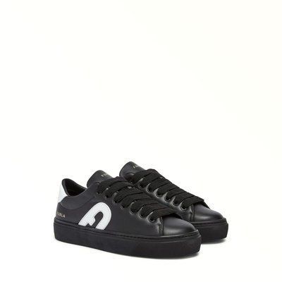 Кросівки жіночі чорні FURLA JOY LACE-UP SNEAKER 9502-YE71FJOA.0194P19009051 фото