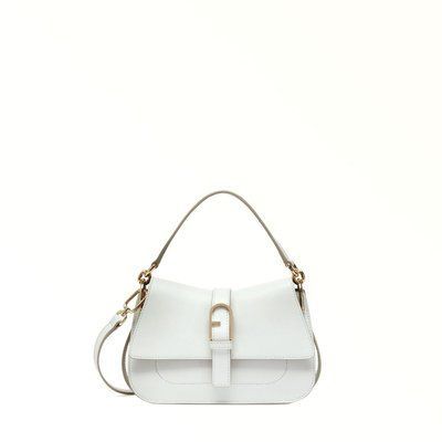 Сумка жіноча маршмеллоу FURLA FLOW MINI TOP HANDLE 12551-WB01032BX20451704S1007 фото