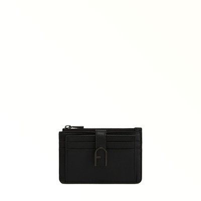 Картхолдер жіночий чорний FURLA FLOW M CARD CASE 11690-WP00403BX2045O60001020 фото