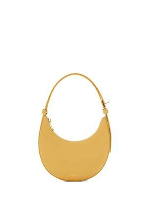Сумка на плече жіноча жовта FURLA DELIZIA MINI SHOULDER BAG 14115-WE00649AX0733CRE001007 фото