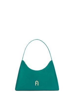 Сумка на плече жіноча смарагдова FURLA DIAMANTE S SHOULDER BAG 13817-WB00782AX0733D7D001007 фото