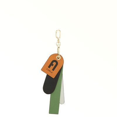 Брелок жіночий оливковий FURLA 1927 LAYERED KEYRING 12571-WR00625BX30082882S1007 фото