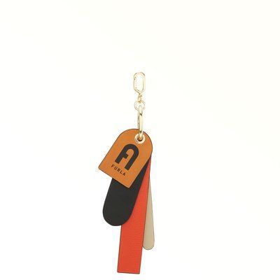 Брелок жіночий помаранчевий FURLA 1927 LAYERED KEYRING 12572-WR00625BX3009TVI001007 фото
