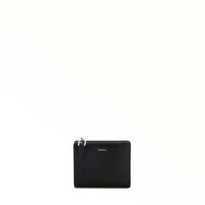 Гаманець жіночий чорний FURLA NUVOLA S COMPACT WALLET L ZIP 12965-WP00451BX2045O60001007 фото