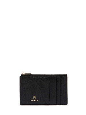 Картхолдер жіночий чорний FURLA CAMELIA M ZIPPED CARD CASE 12997-WP00310HSF000O60001007 фото